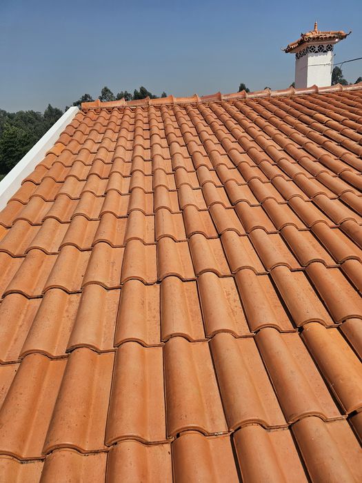 Limpeza de Telhados Profissional | Remoção de Musgo + Proteção Hidrofugante 10€m2