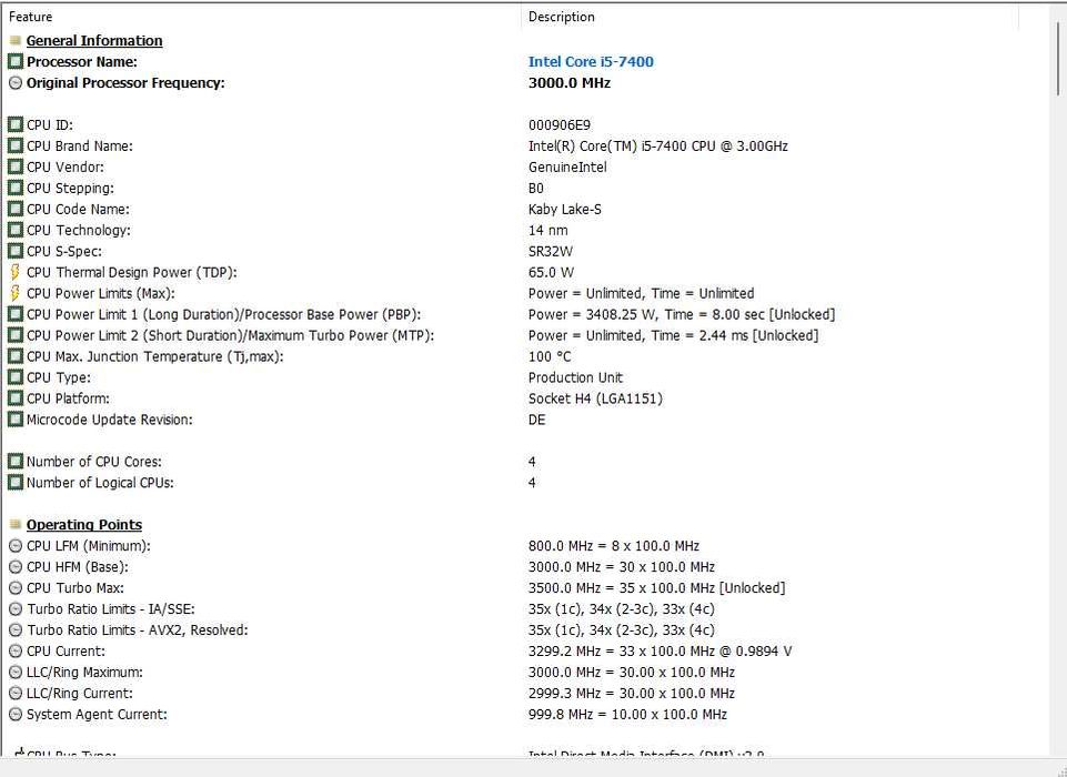 Komputer PC GTX1050ti i5-7400 RAM DDR4 16gb 3000mhz 256gb SSD 1TB HDD