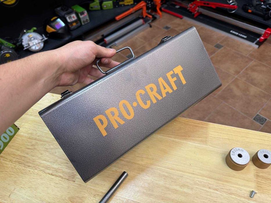 Паяльник по пластику Procraft +Ножиці для різання +Насадки НА ГАРАНТІЇ