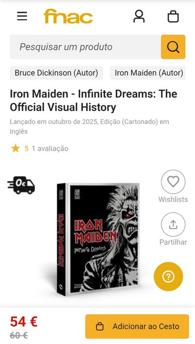 Iron Maiden - Infinite Dreams: The Official Visual History
Iron Maiden