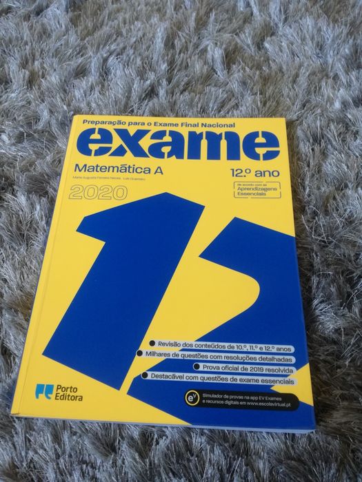 Livro  preparação de exame MAT