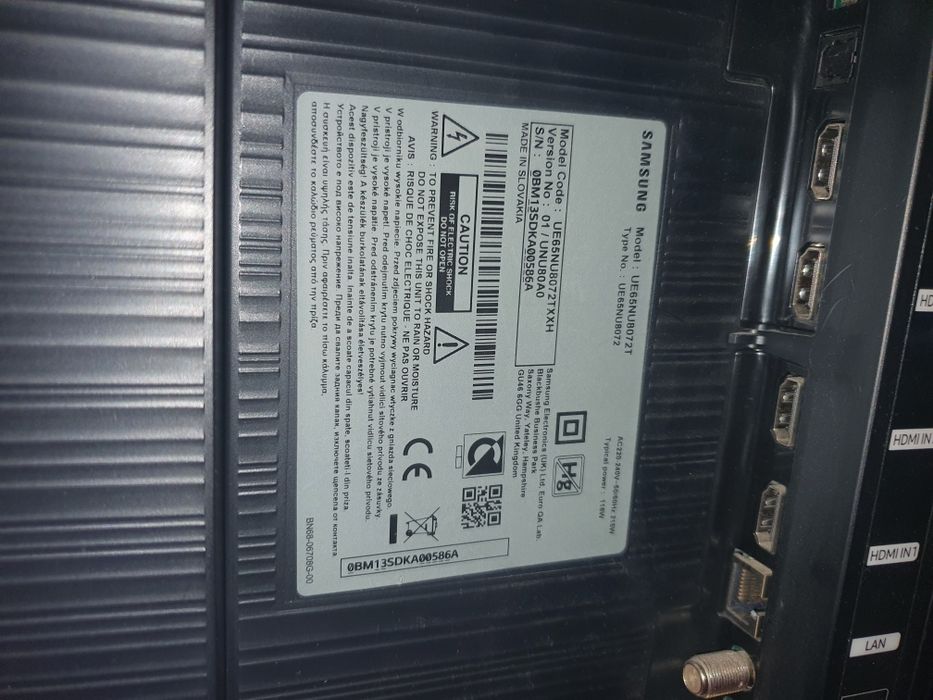 Tv Samsung UE65NU8072TXXH 65" uszk. matryca