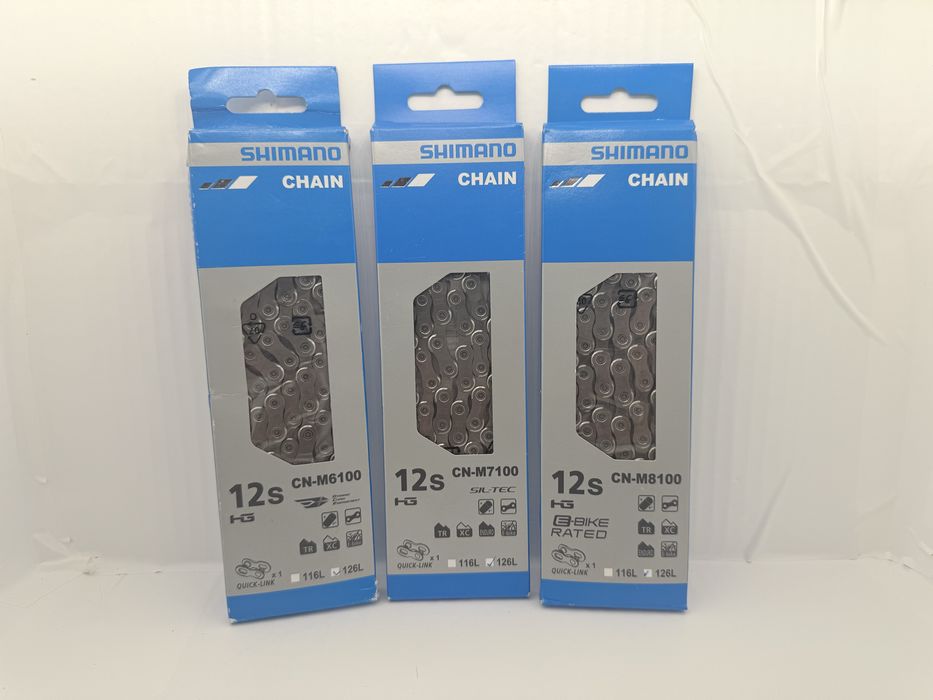 Нові ланцюги Shimano Deore M6100 SLX M7100 Deore XT M8100 12 швидкосте