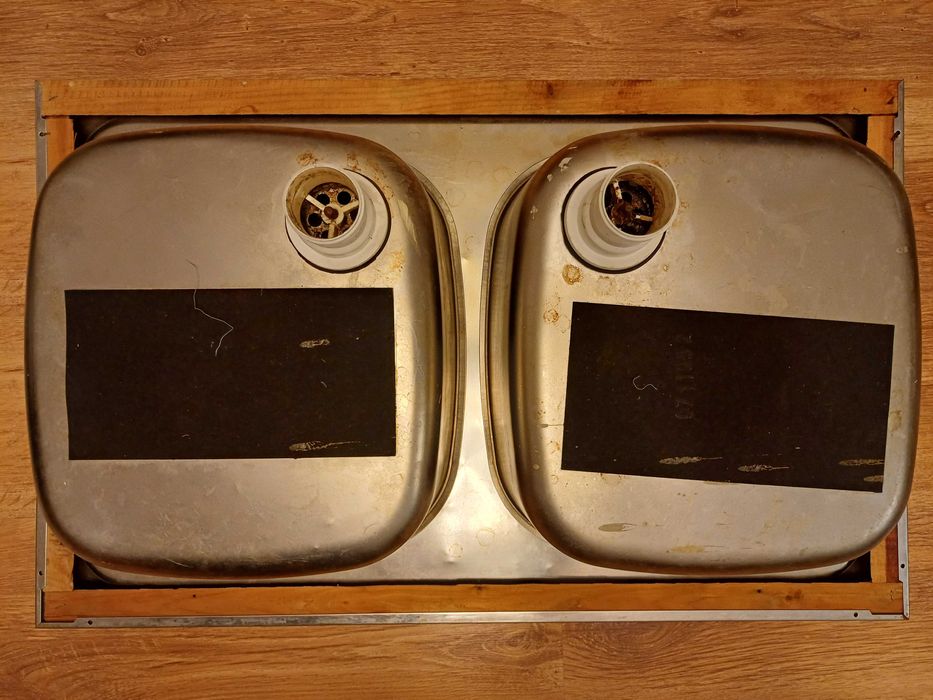 Zlewozmywak dwukomorowy 50x80