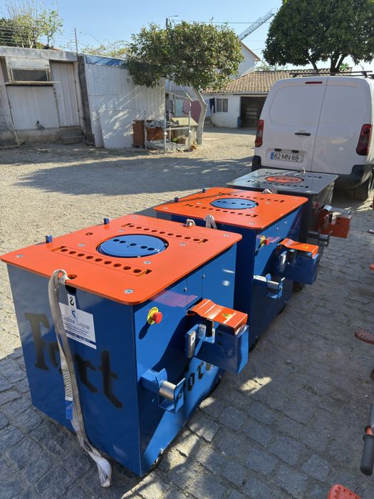 Máquina Cortar e Dobrar Ferro 30x35 Réguas longas NOVA
