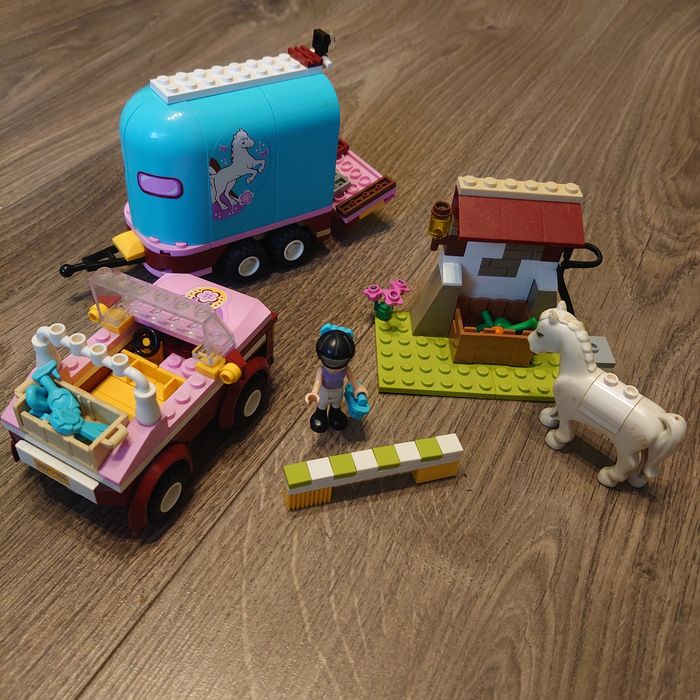 Lego 3186 Friends Przyczepa dla koni Emmy