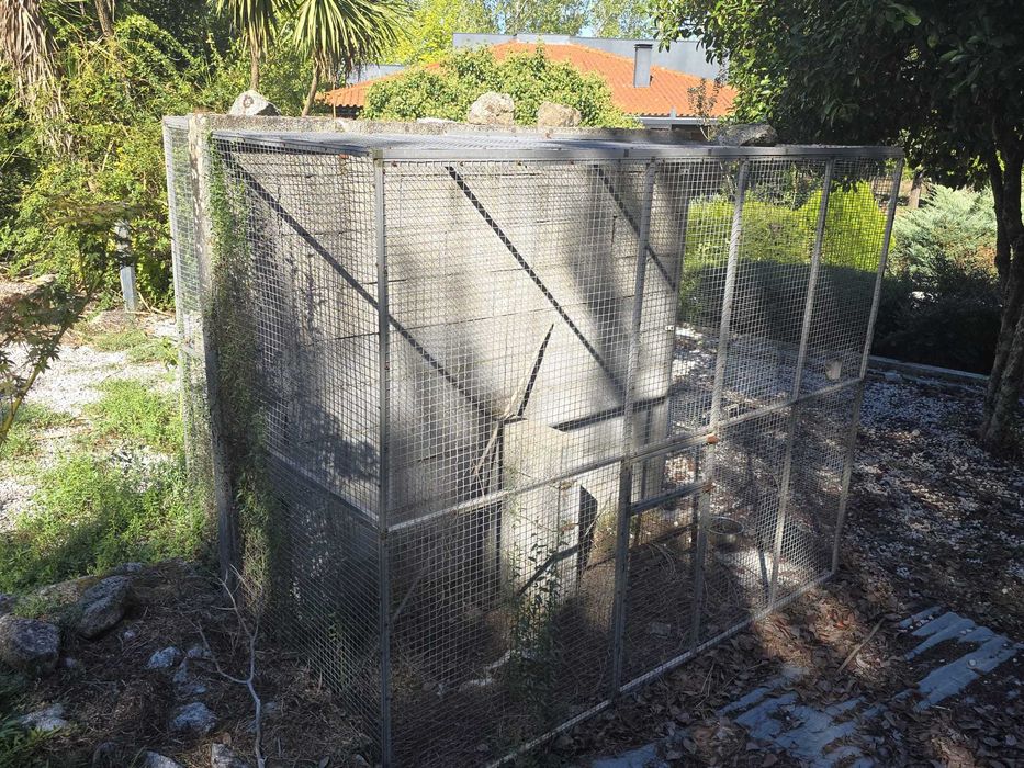 Gaiola rede galvanizada paineis