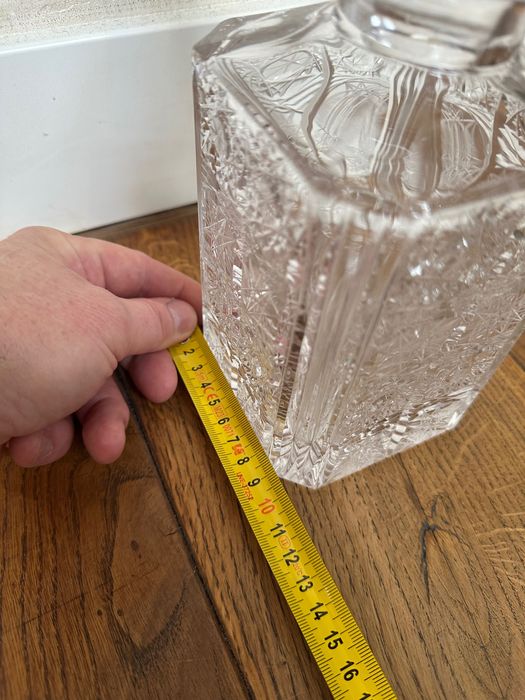 Bohemian Whisky BUTELKA Krysztat ciety recznie Czechy 800ml