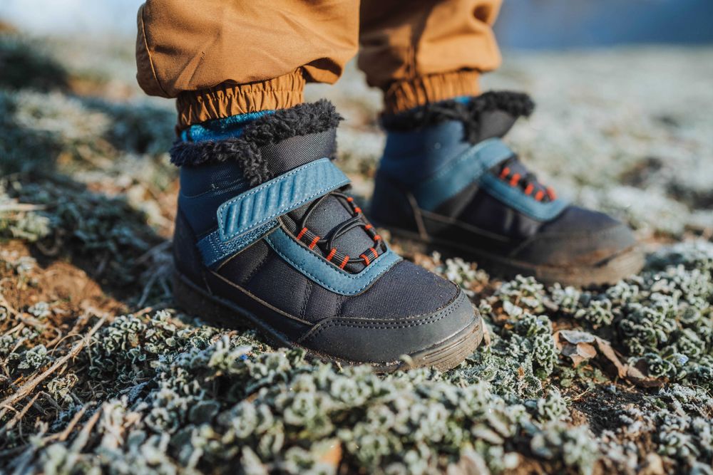 21 см устілка, зимові термо ботінки черевики Quechua