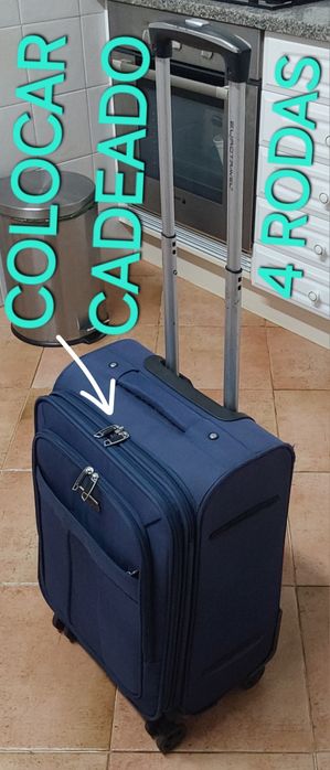 MALA DE VIAGEM DE PORÃO/CABINE COM 4 RODAS.Casa,Férias,Mudanças,Quarto