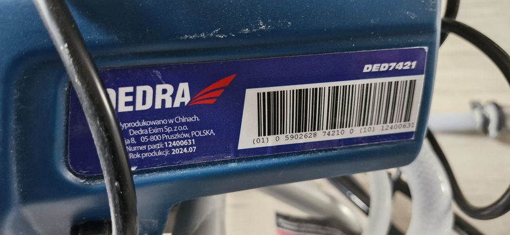 AGREGAT MALARSKI DEDRA DED7421 agregat malarski jak nowy