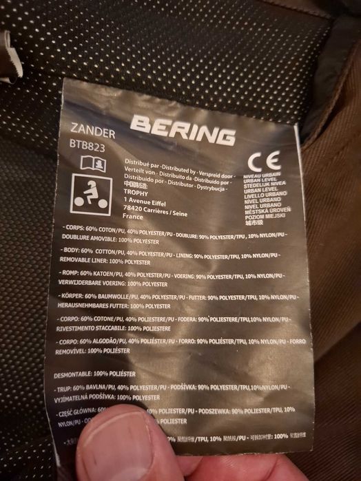 Blusão Motard Bering XL