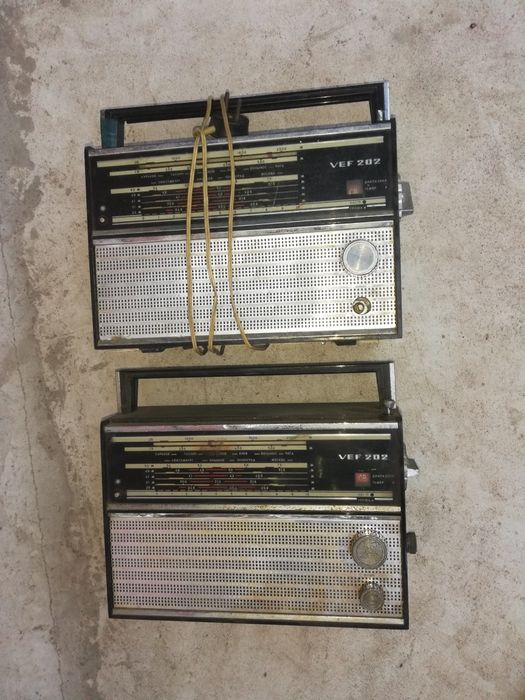 Рэтро радио VEF 202 ВЕФ202 радиоприёмник