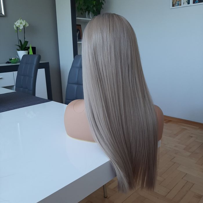 Peruka lace front blond DUSTY 55 cm