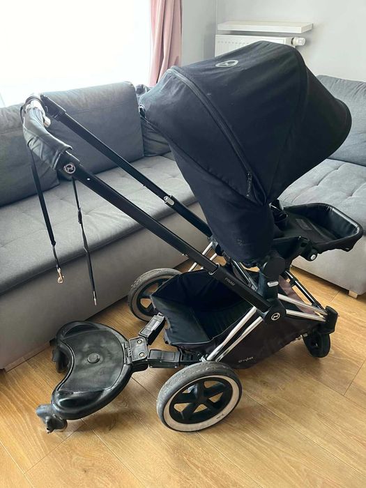 Cybex Priam Lux Spacerówka + Gondola + dostawka + dodatki!