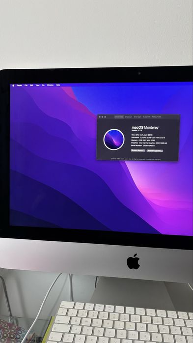 Vendo iMac 21,5” Late 2015 | SSD 525GB | i5 | teclado + rato