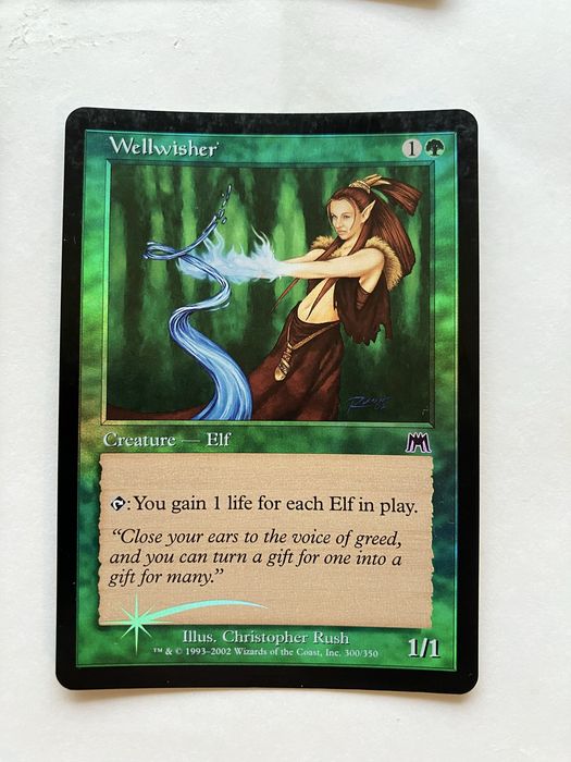 Mtg , Wellwisher playset Foil