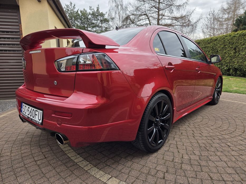 Mitsubishi Lancer Ralliart jak evo sedan super stan