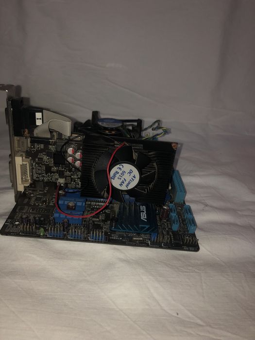 Комплект материнка , проц , видюха: 1 200 грн. - Настільні комп'ютери ...