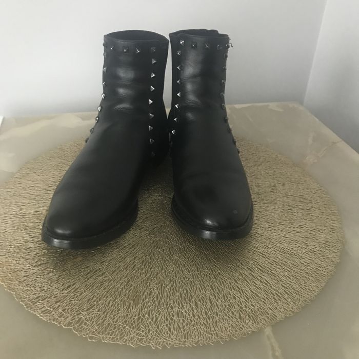 Ботінки челсі шкіряні