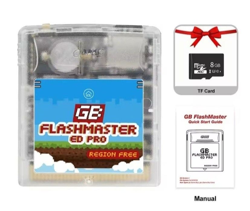 Cartridge 8GB do konsol GBA SP / Game boy / Game boy color TANIO