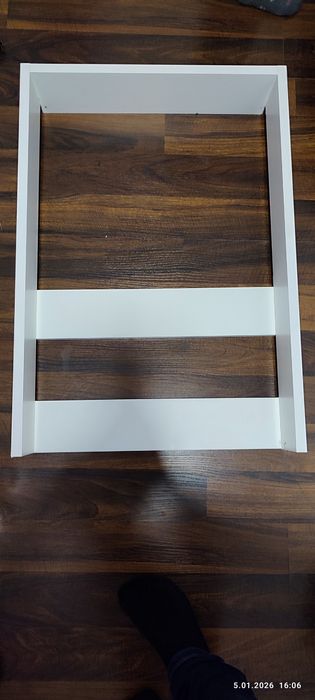 Przewijak biały 72x56 na  komodę + wkład przewijaka