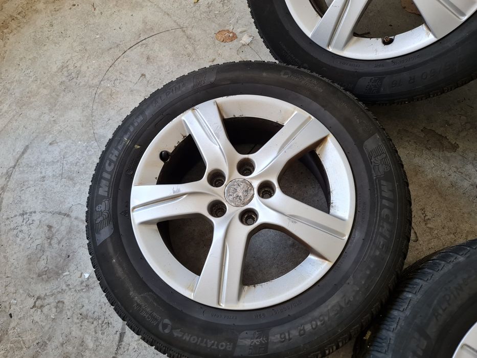 Оригінальні колеса диски Peugeot 508 R16 зимова резина