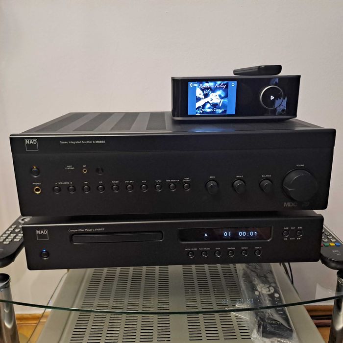 Zestaw stereo NAD C356BEE + C545BEE  | super cena WROCŁAW