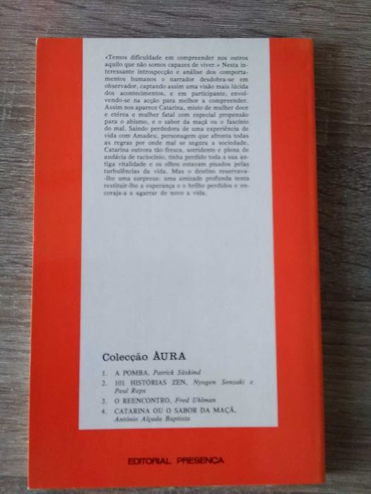 Catarina ou o sabor da Maçã de António Alçada Baptista