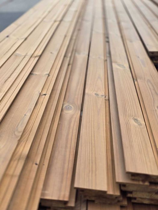 Thermo Sosna deska elewacyjna 19x140 kl AB profil "UTS+"