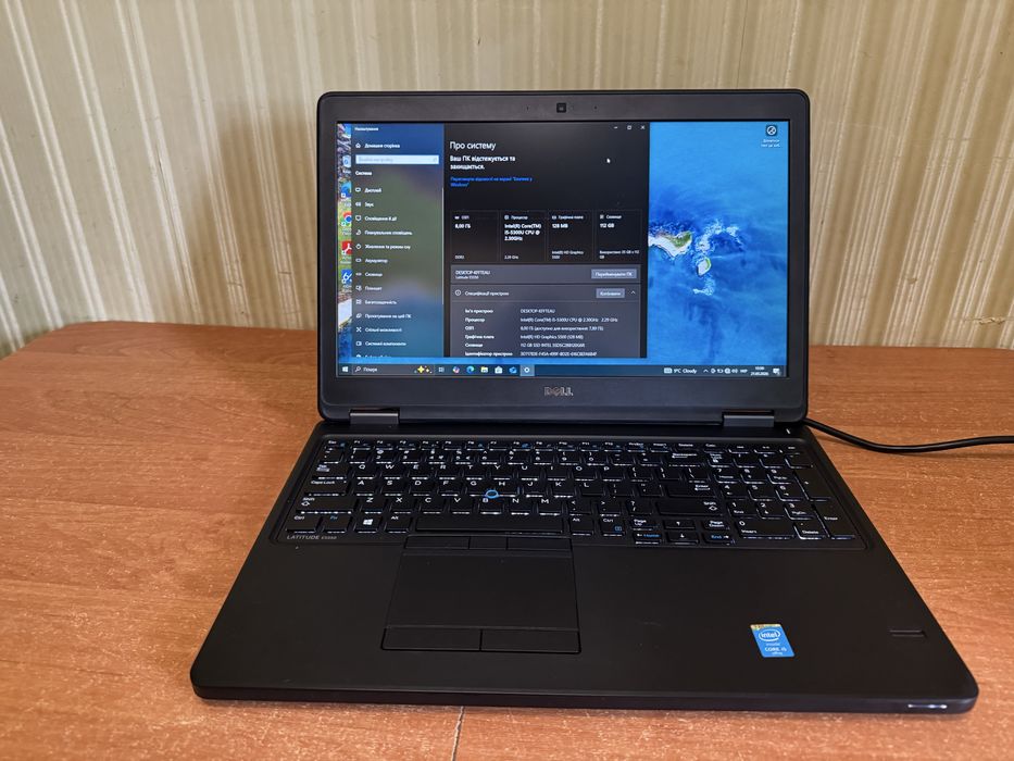 Ноутбук Dell Latitude E5550 core i5 5gen fulhd ips