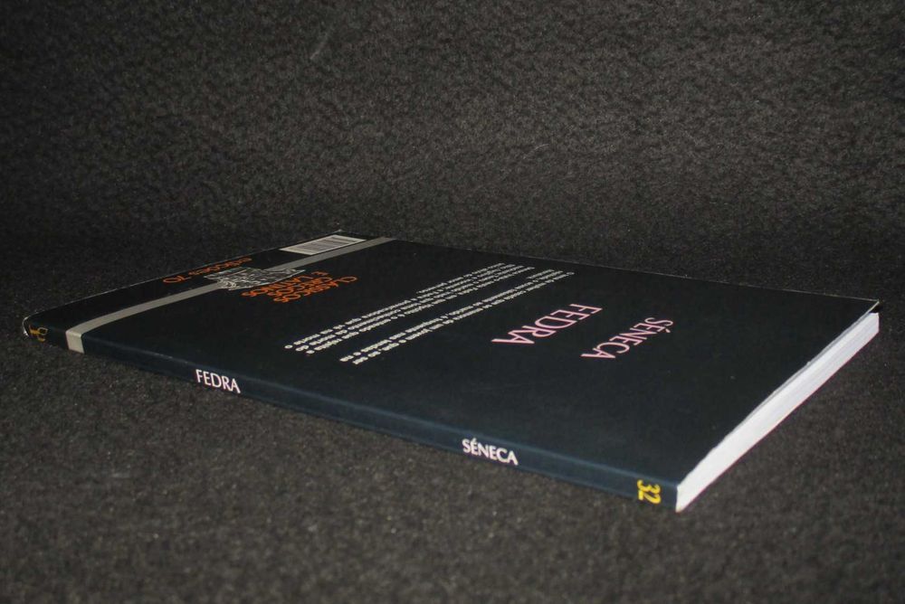 Livro Fedra Séneca Clássicos Gregos e Latinos