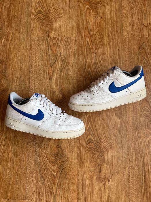 Кроссовки Nike Air Force 1 White Blue sk8 rep y2k
