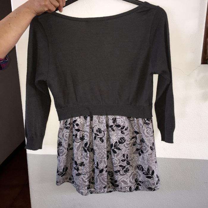 Camisola cinza/bolero M/L