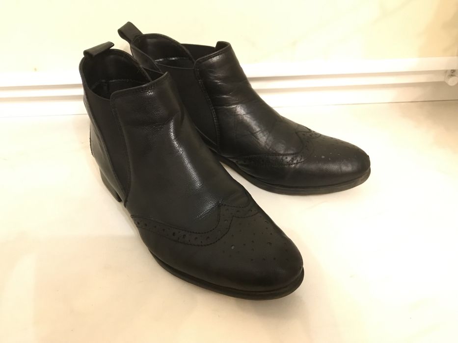 Челсі оксфорд, черевики/туфлі, шкіряні