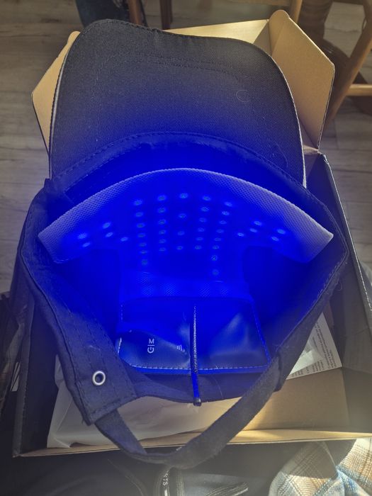 Czapka led na łysienie i porost włosów