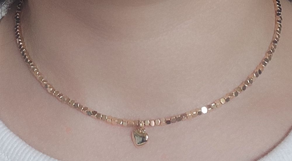 Чокер з гематиту