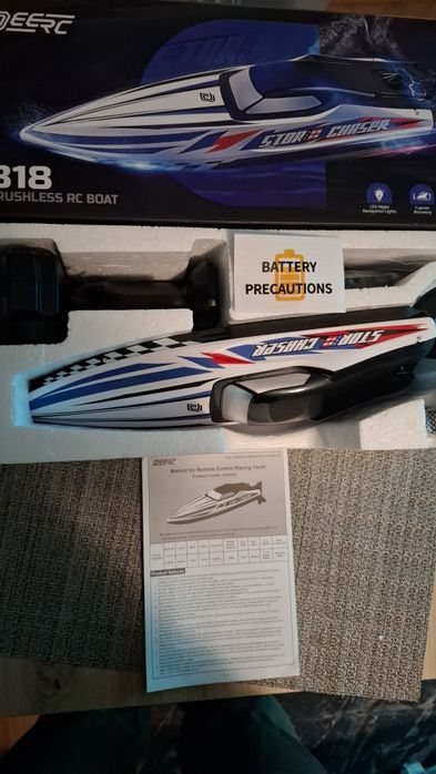 Deerc motorówka zdalnie sterowana 35km/h