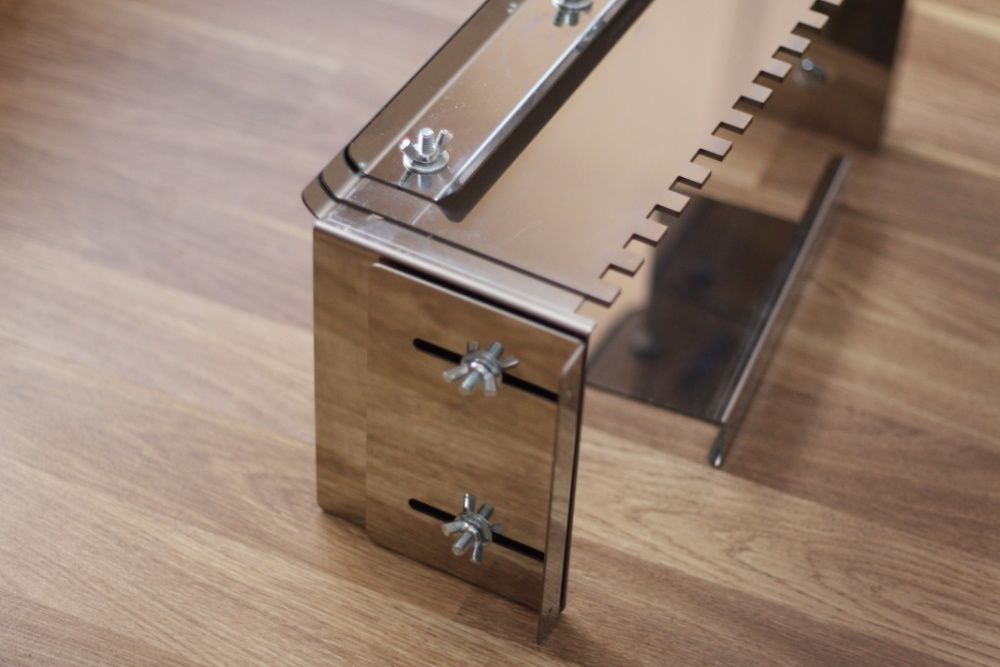 Гребінка розсувна для укладання плитки (Зуб 10х10мм)