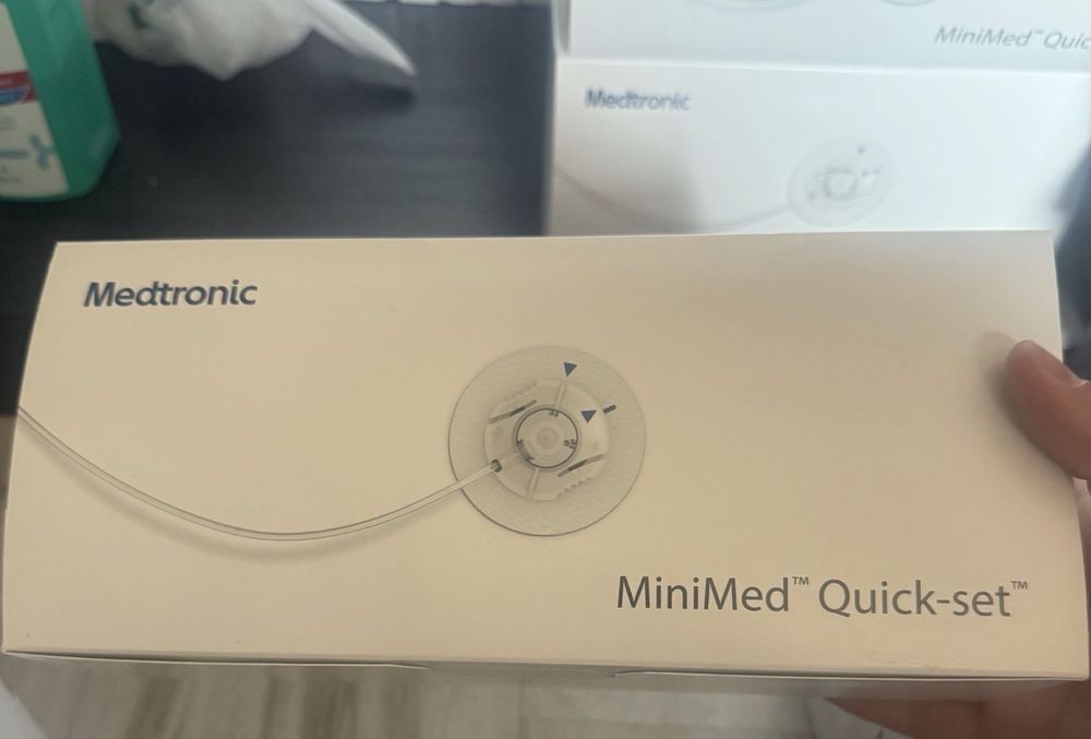 Wklucia Medtronic Quid-set MiniMed