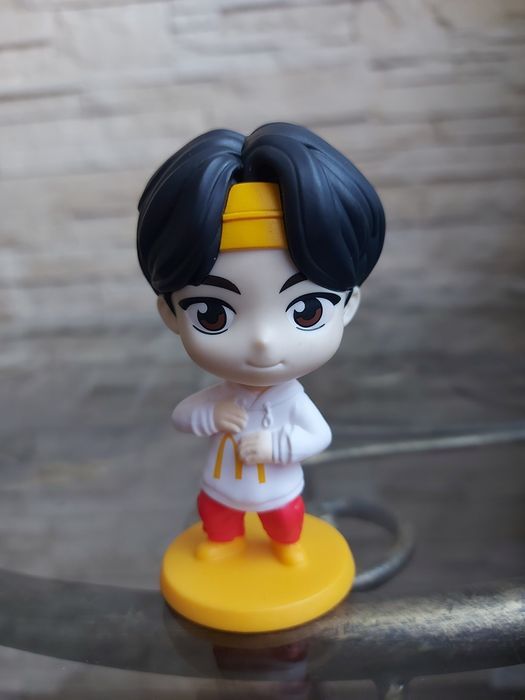 Figurka BTS TinyTan Jin chibi kawaii kolekcjonerska K-pop