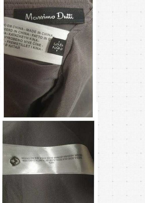 Шовковий ромпер комбез з шортами Massimo dutti