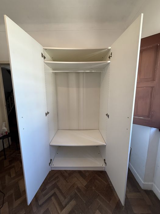 Roupeiro IKEA PAX Branco – Como Novo