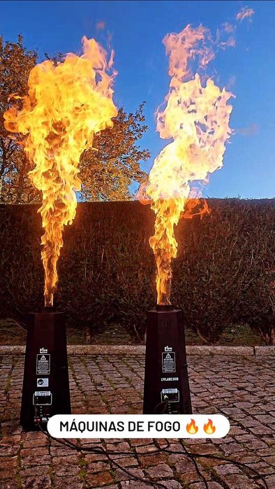 EFX (Efeitos Especiais para Eventos) - Fogo, Sparkles, CO2, Fumo Rast.