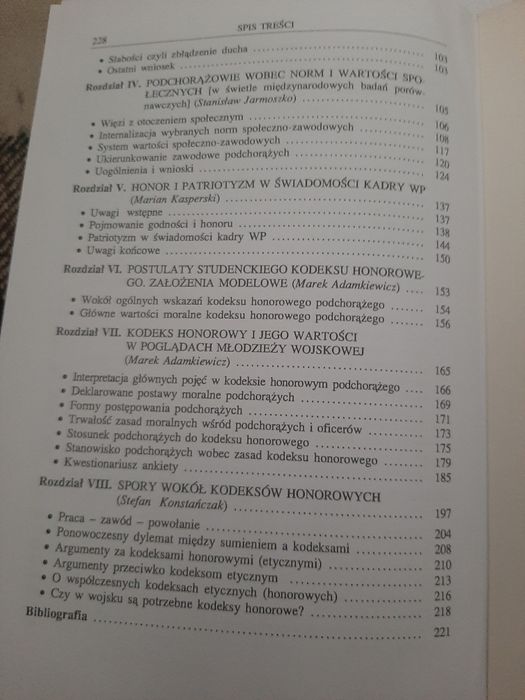 Kodeksy honorowe. Między tradycyja a współczesnością.  Adamkiewicz