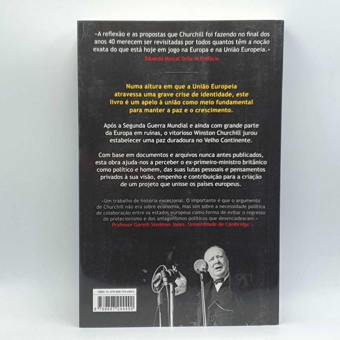 Livro - Felix Klos - Unir A Europa: Última Batalha de... - PAR4-SITE