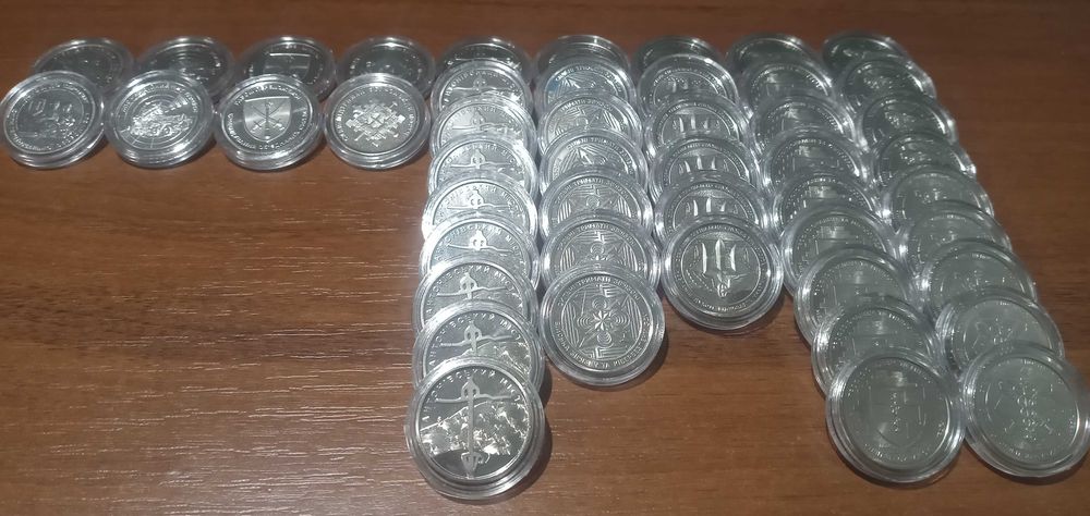 Пам'ятні монети України 10грн. 2022-2025 років