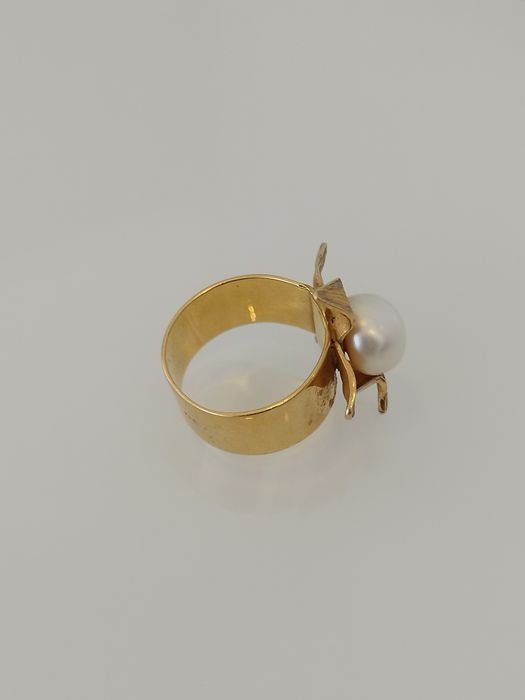 Anel em ouro de 19,2kt
