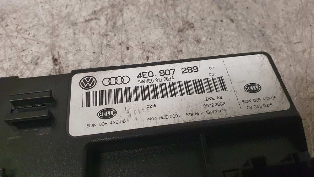 MODULO ELECTRONICO AUDI A8 2003