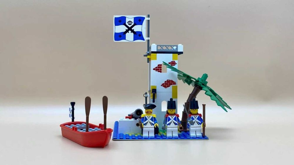 LEGO Pirates 6265 - Sabre Island - Twierdza Gubernatora 1989 rok